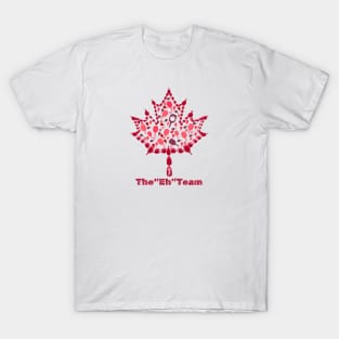 Canadian Pickleballer  -   The "Eh" team, Maple Leaf T-Shirt